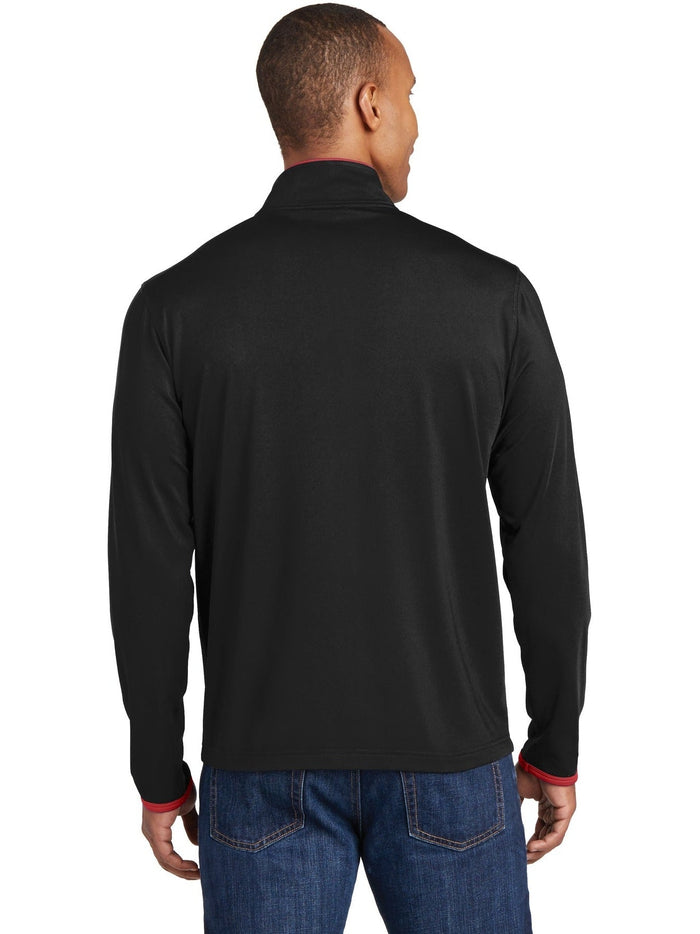 no-logo Sport-Tek Sport-Wick Stretch Contrast Full-Zip Jacket-Regular-Sport-Tek-Thread Logic