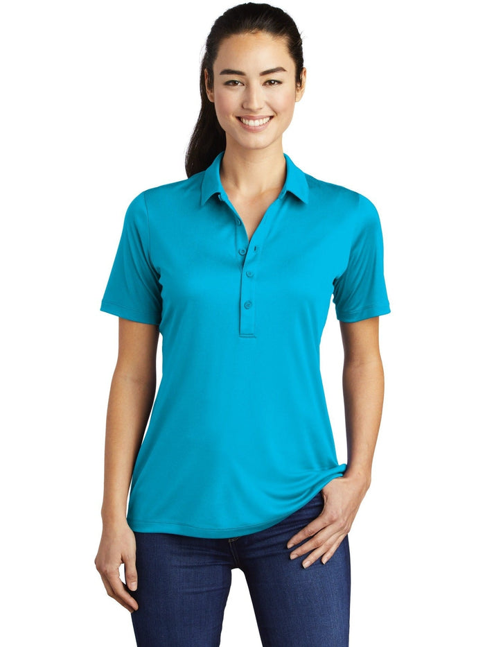 Sport-Tek Ladies Posi-UV Pro Polo-Regular-Sport-Tek-Sapphire-S-Thread Logic