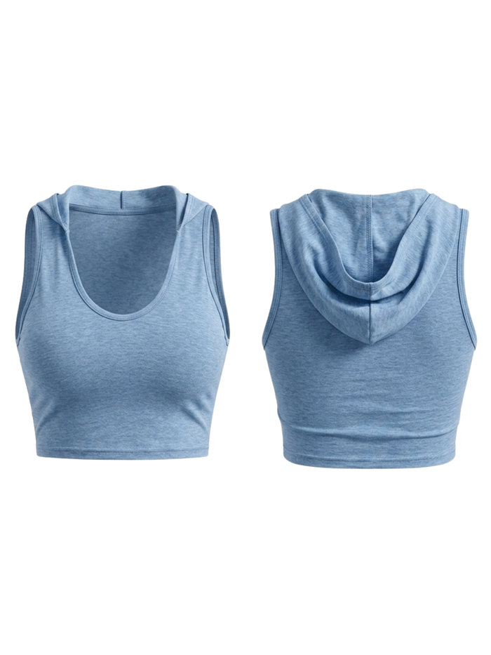 Sports Bodybuilding Hoodie Yoga Top