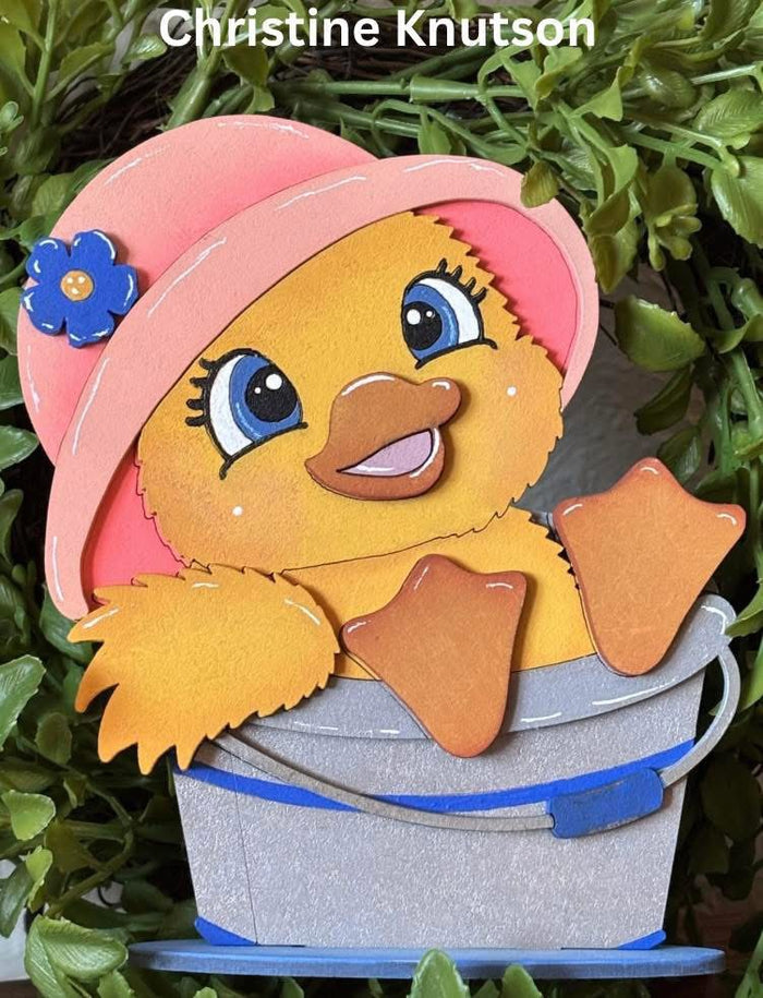 Spring Duck in Bucket DIY Kit