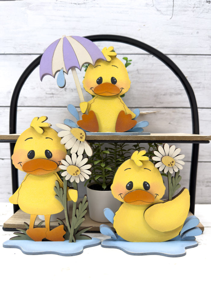 Spring Ducks Sitter Set DIY Kit