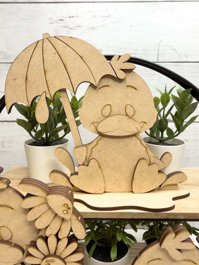 Spring Ducks Sitter Set DIY Kit