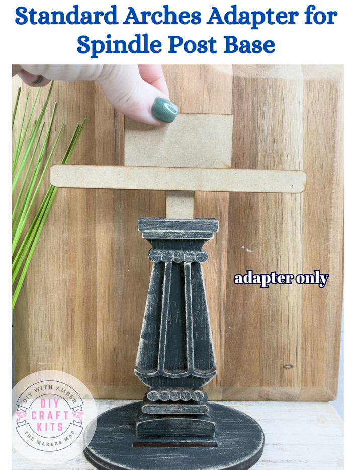 Standard Arch ADAPTER Insert for Spindle Post Base
