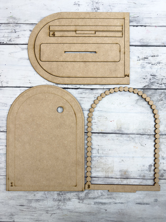 Standard Arch Beaded Framed Base for Interchangeable Arch inserts
