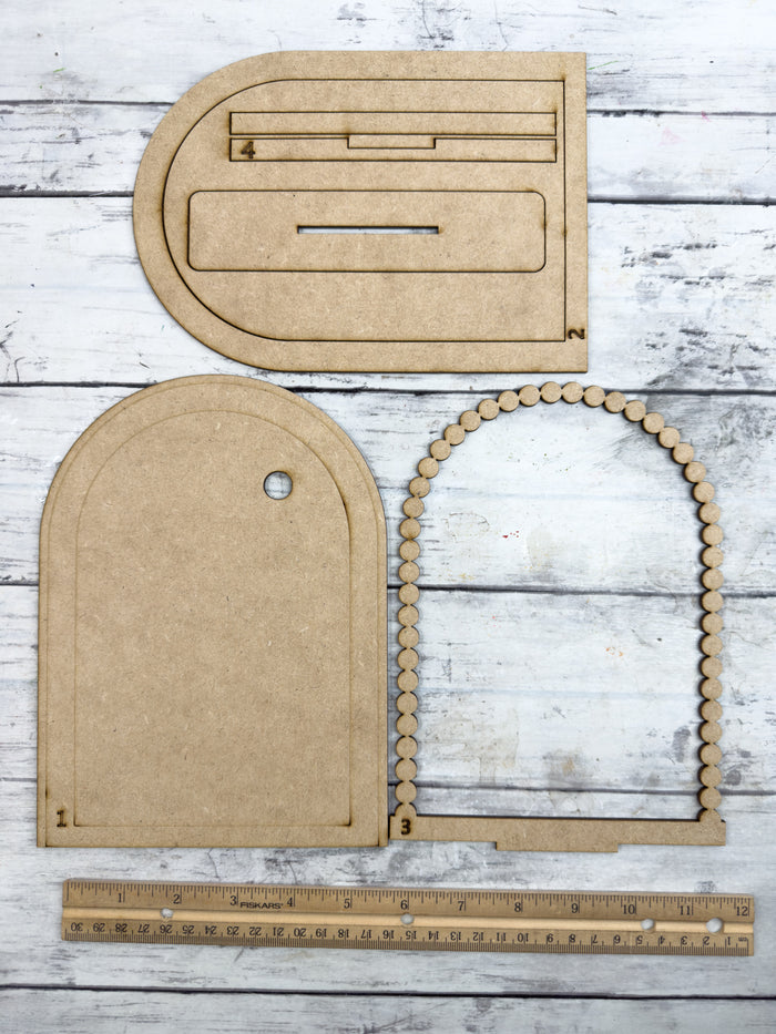 Standard Arch Beaded Framed Base for Interchangeable Arch inserts