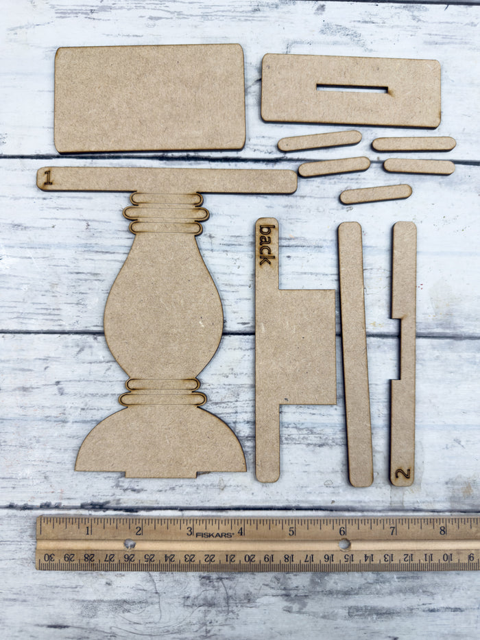 Standard Arch Spindle Base for Interchangeable Arch inserts