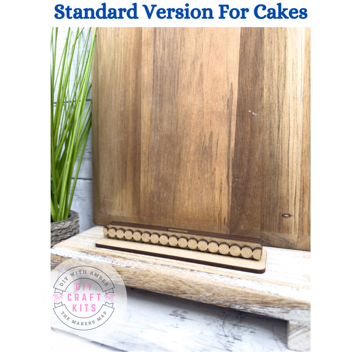 Standard FLAT Cake Base for Interchangeable Cakes Inserts
