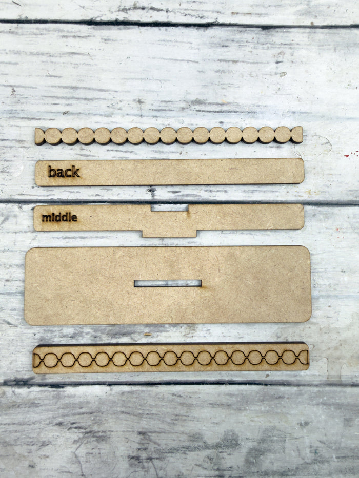Standard FLAT Cake Base for Interchangeable Cakes Inserts