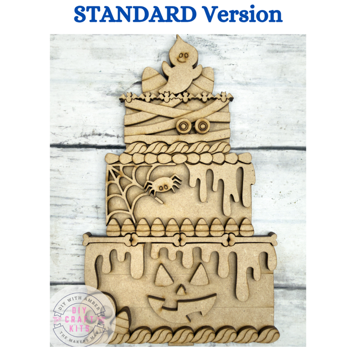 Standard Halloween Cake Insert for Standard Interchangeable Cake Bases