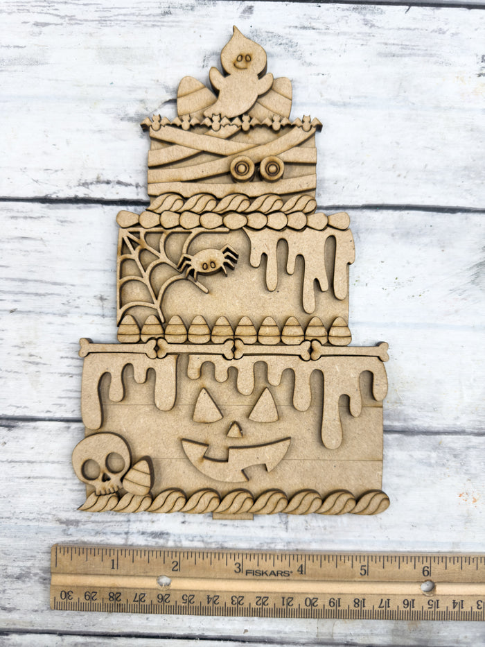 Standard Halloween Cake Insert for Standard Interchangeable Cake Bases