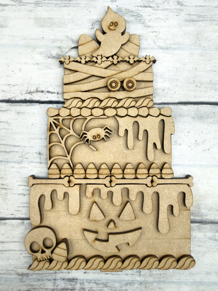 Standard Halloween Cake Insert for Standard Interchangeable Cake Bases