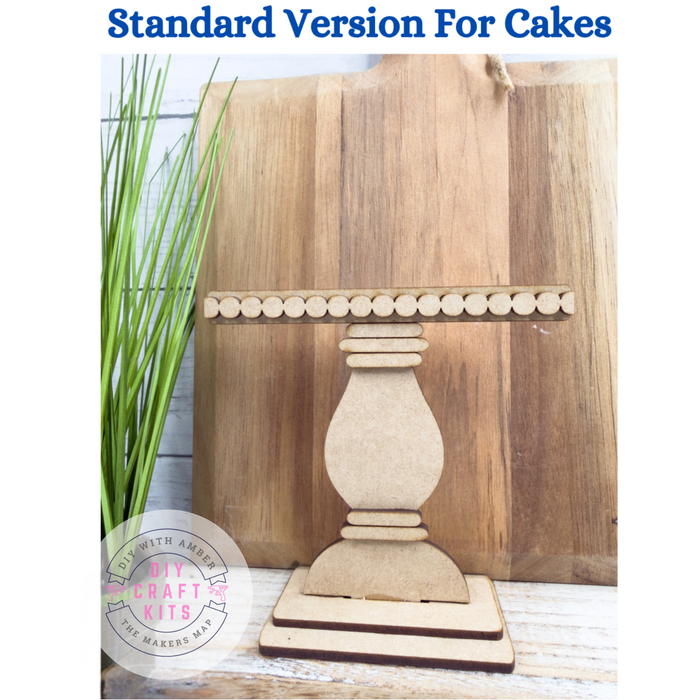 Standard Spindle Cake Base for Interchangeable Cakes Inserts