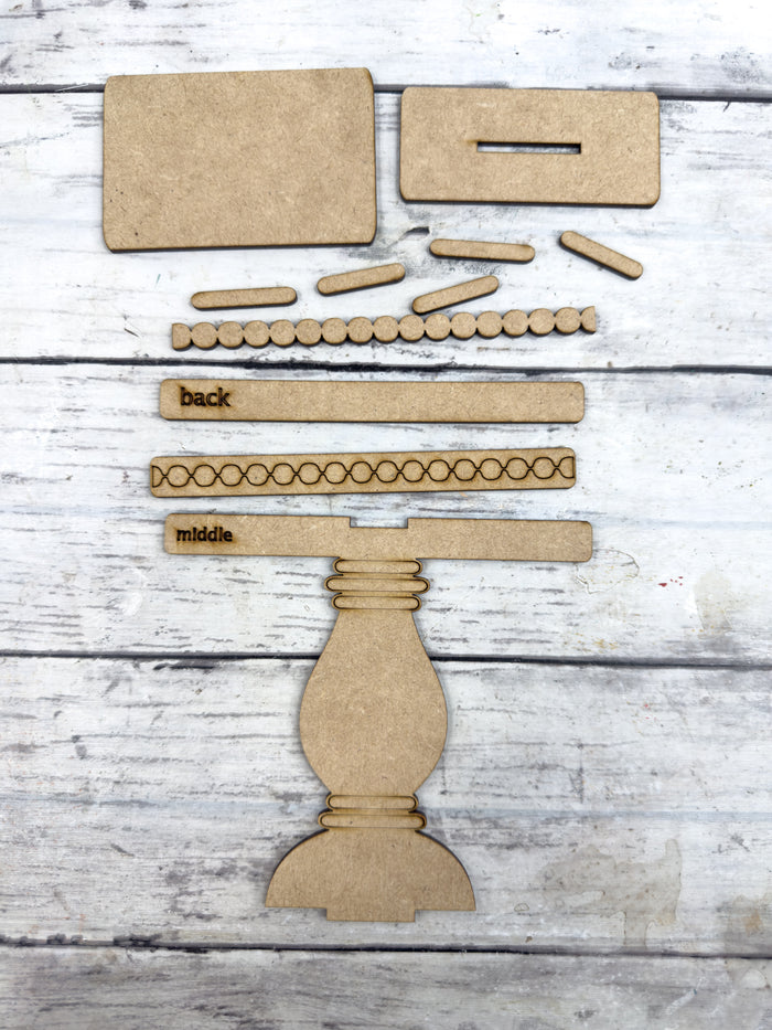 Standard Spindle Cake Base for Interchangeable Cakes Inserts