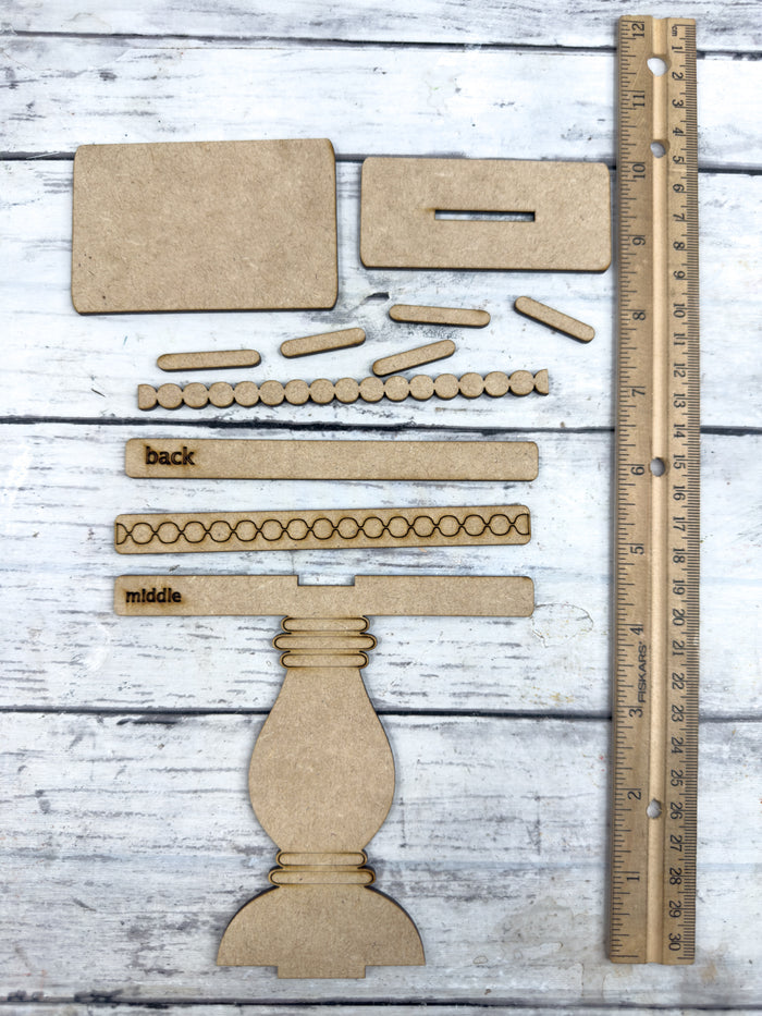 Standard Spindle Cake Base for Interchangeable Cakes Inserts