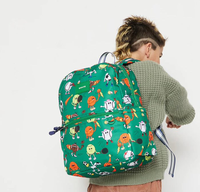 State Bags - Kane Backpack - Sports Balls