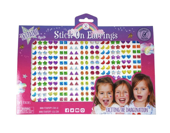 Sticker Earrings - 143 Pairs