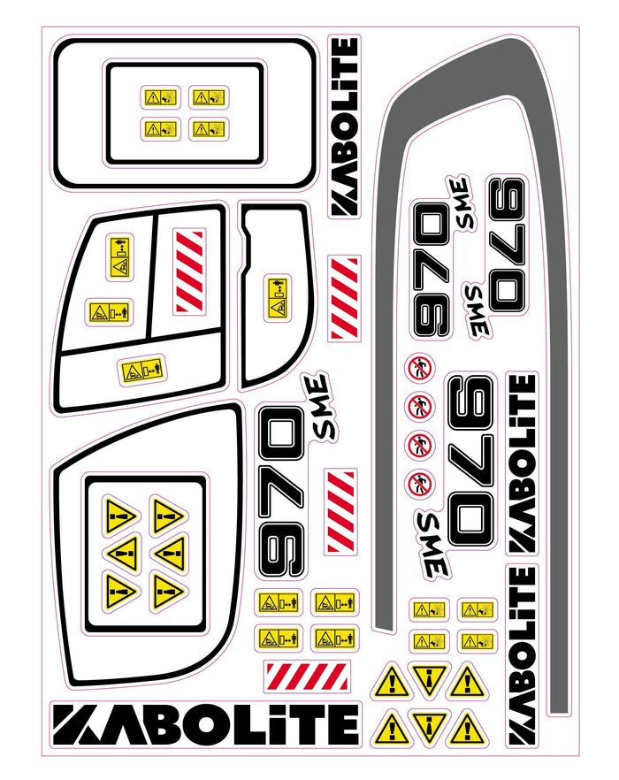 Stickers for Kabolite 970