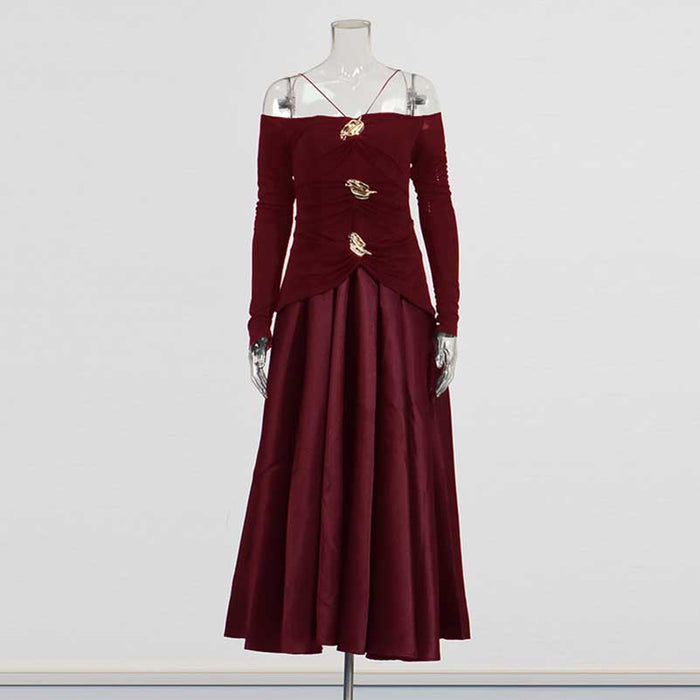 Burgundy / S