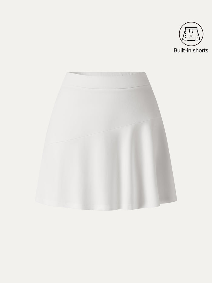 OGLmove Stretch Ponte Mid Rise Pull-on Skirt