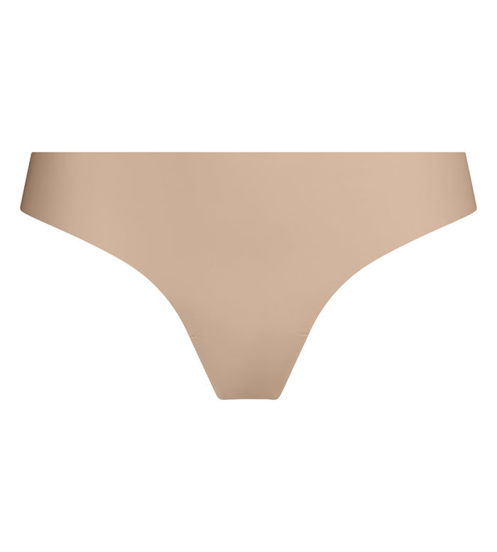 String femme invisible en microfibre Nude Dim