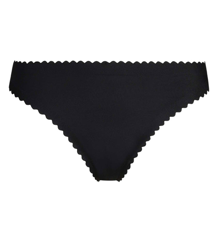 String femme noir en microfibre Dim Body Touch