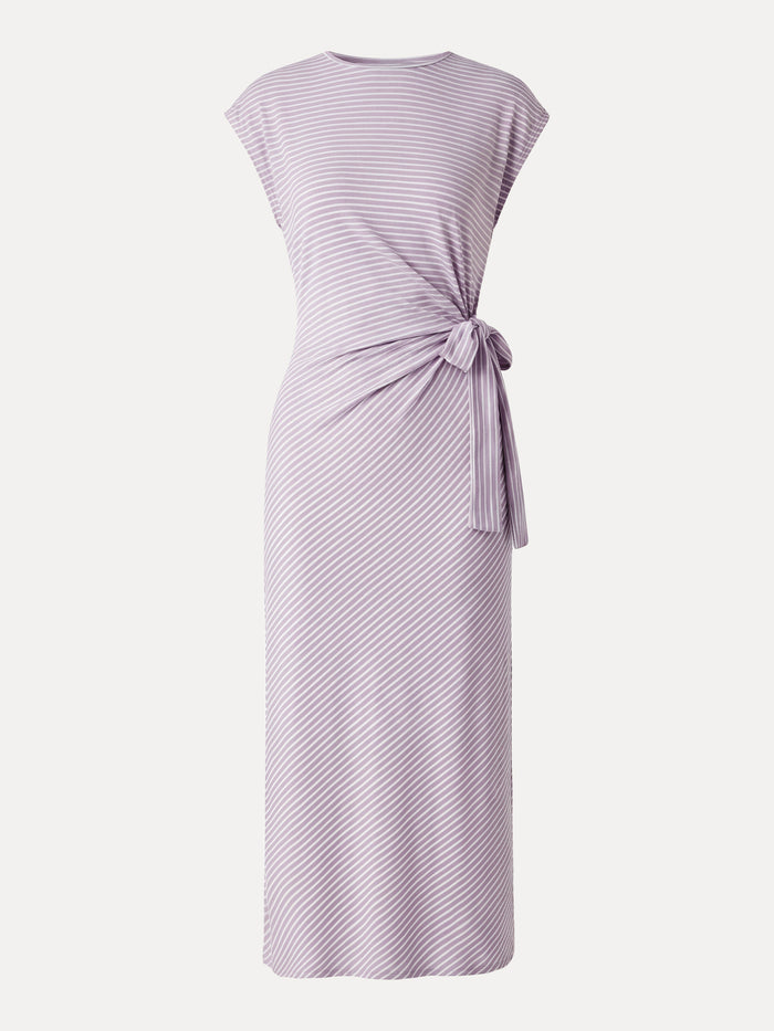 Purple/White Stripe / XS