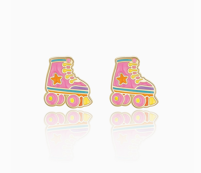 Stud Earrings - Roller Skates