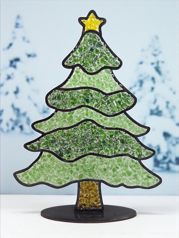 Style 301 Standing Christmas Tree Laser Cut Outline Frame Blank