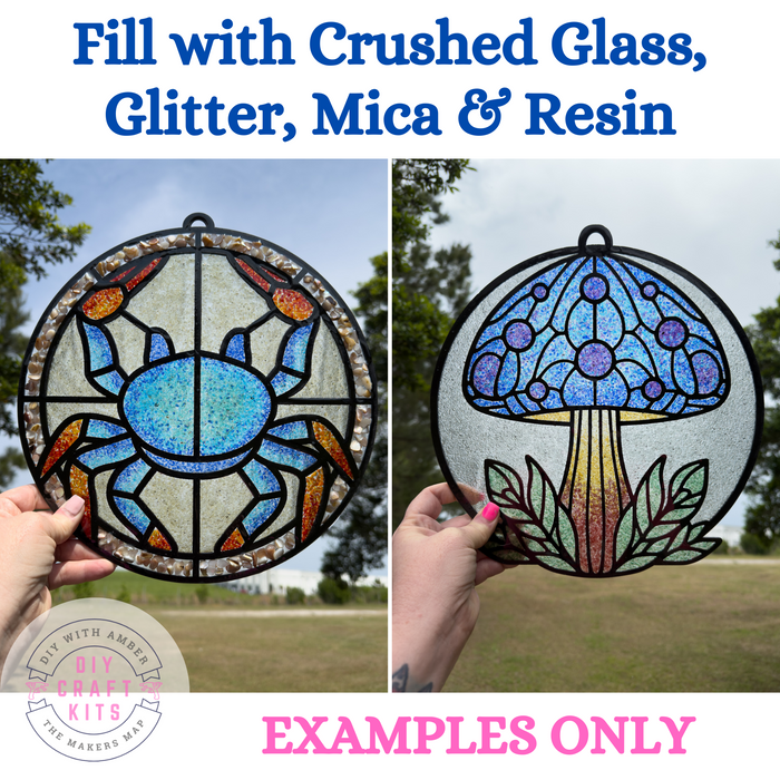 Style 308 Daisy Heart Laser Cut Outline Frame Blank