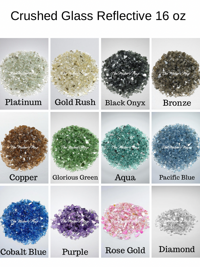 Style B Bow 12x12 Crushed Glass Wreath Canvas Project Kit