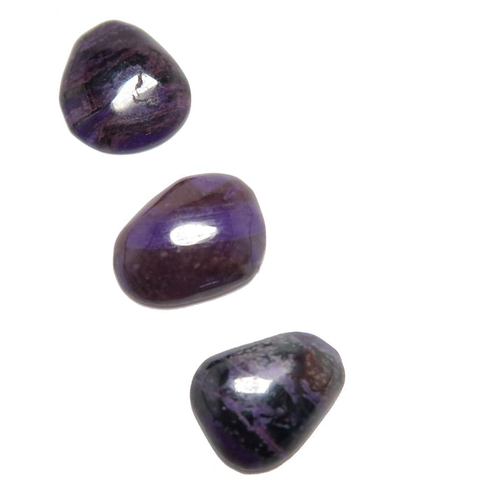 Sugilite Cabochon Set of 3 Purple Mandala Gemstone