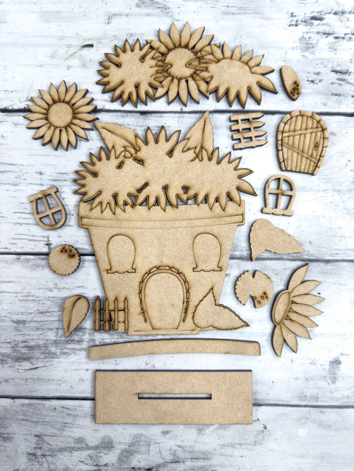 Sunflower House Sitter DIY Kit