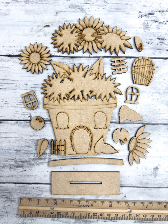 Sunflower House Sitter DIY Kit