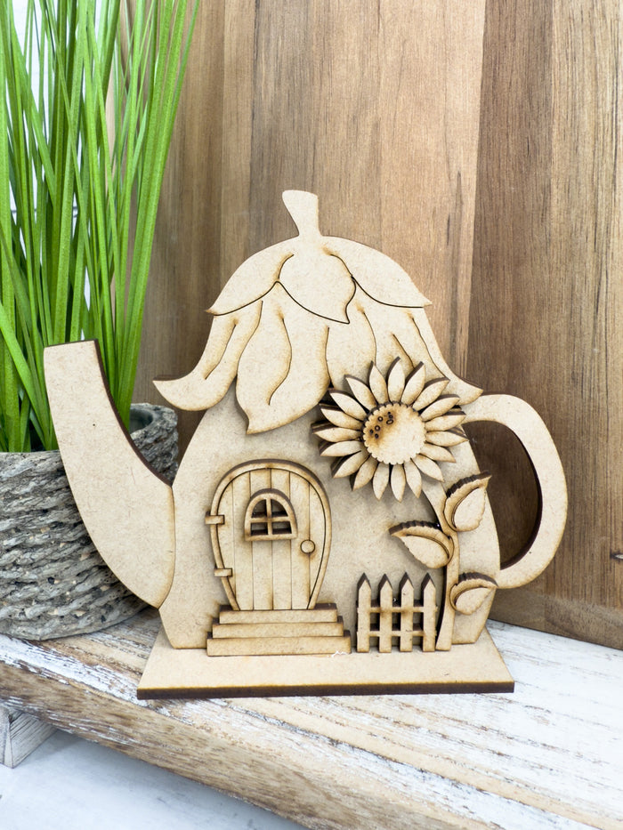 Sunflower Teapot DIY Kit