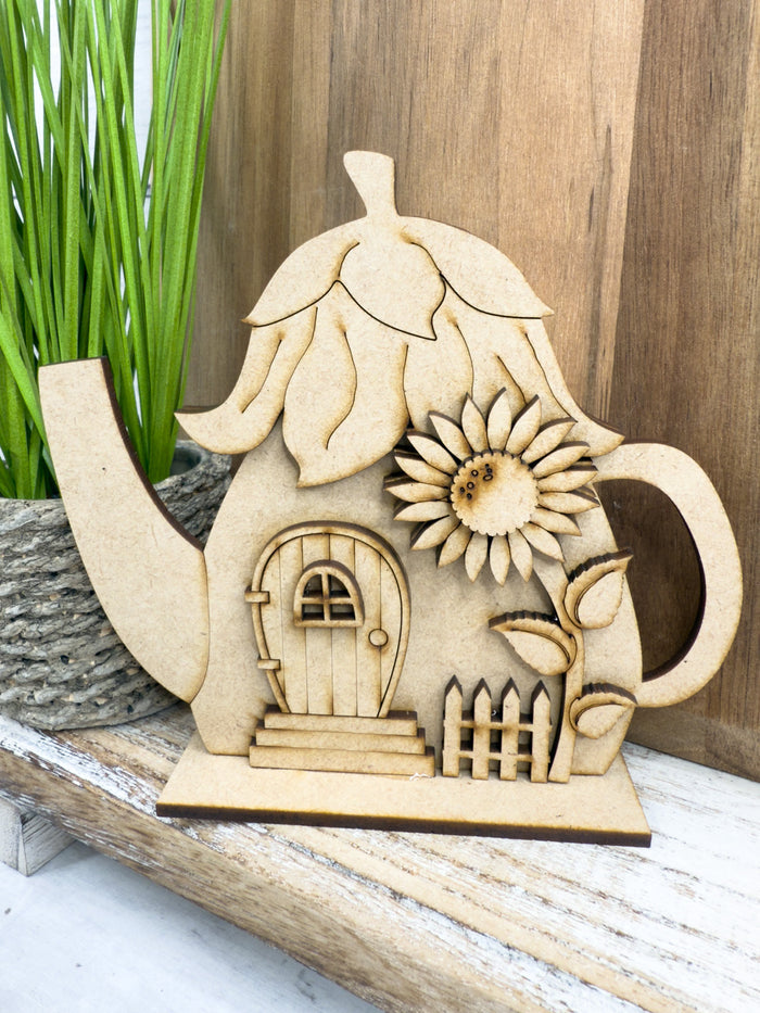 Sunflower Teapot DIY Kit