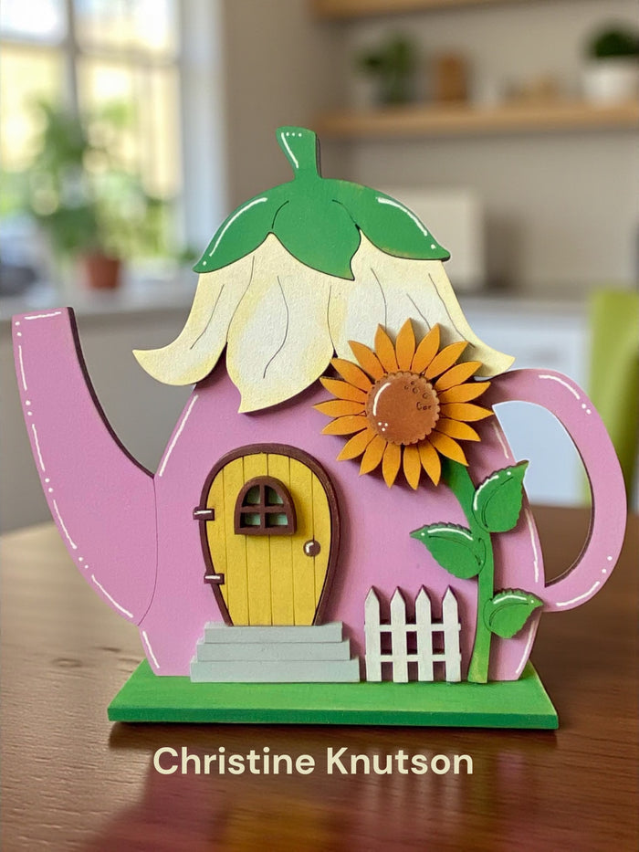 Sunflower Teapot DIY Kit