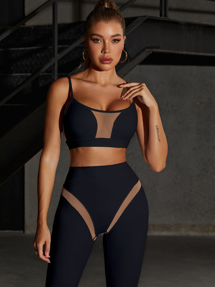 Black / S / Bras+Leggings