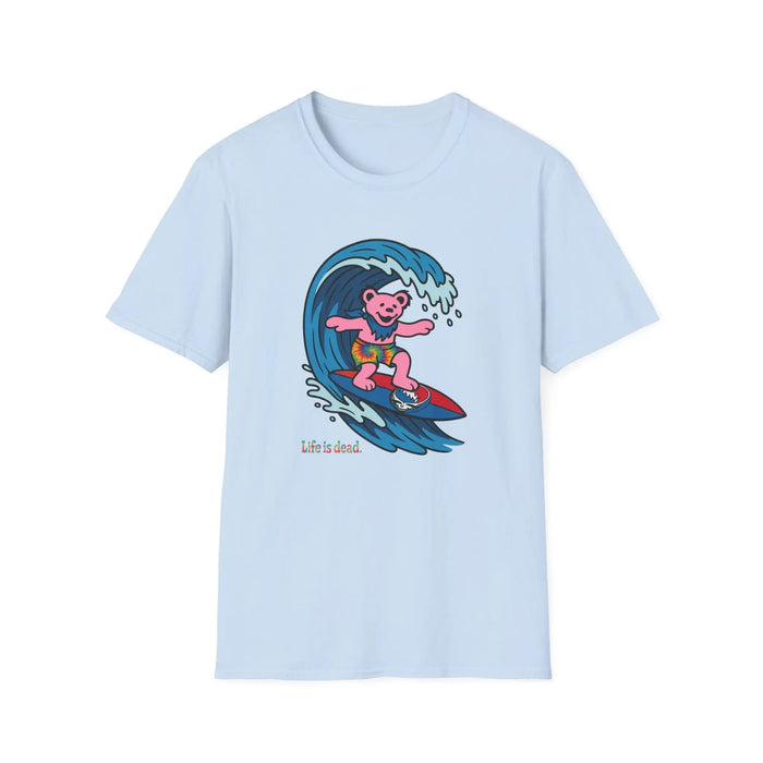 Surfin' Bear - Life is Dead T-Shirt