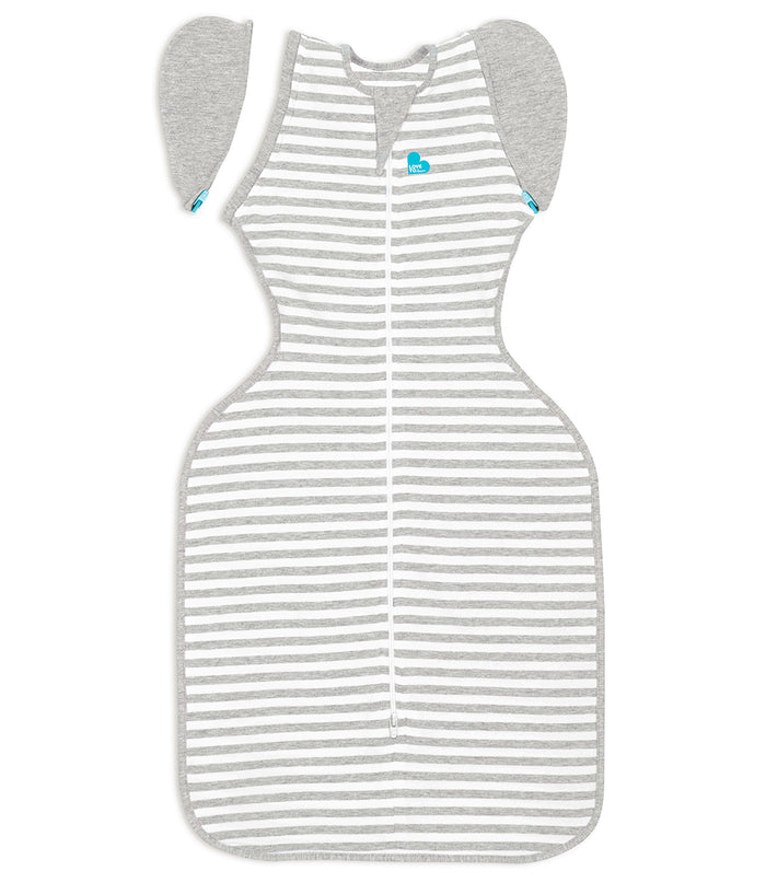 Swaddle Up - Grey Stripe