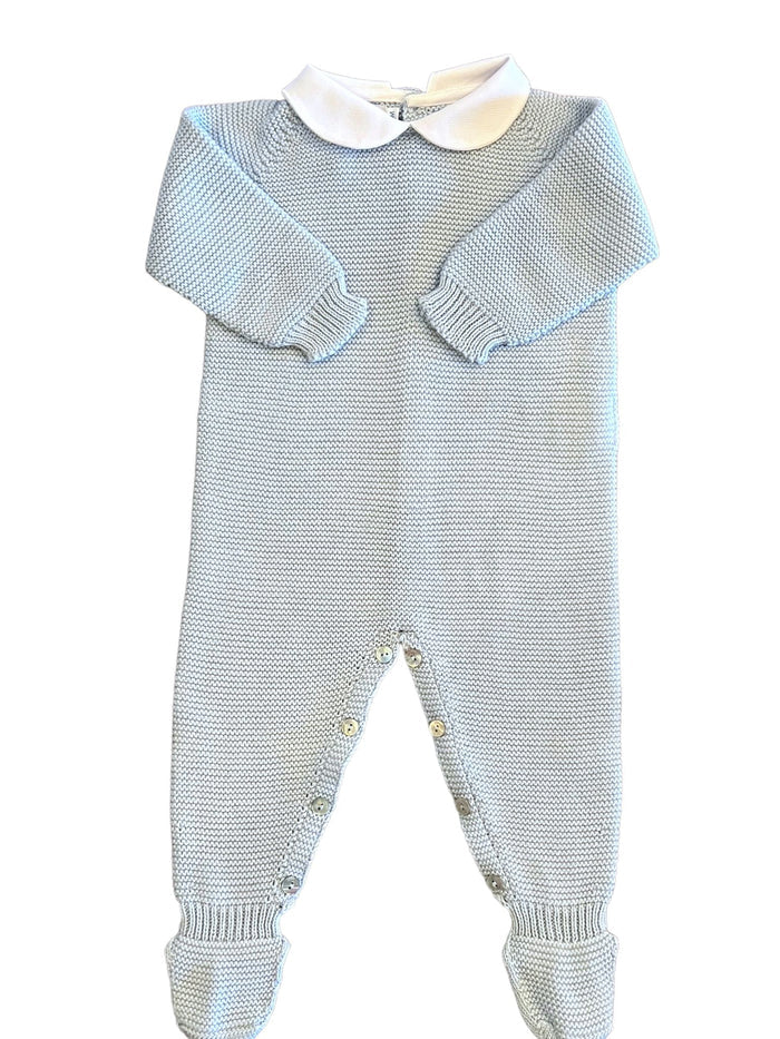 Sweater Footie - Blue
