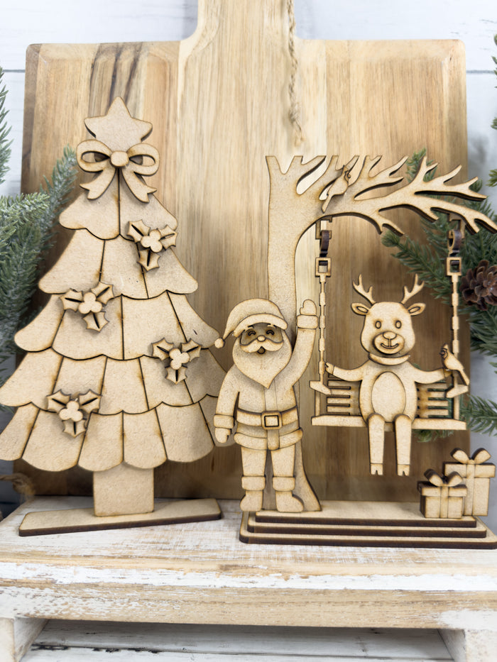 Swinging Reindeer DIY Kit