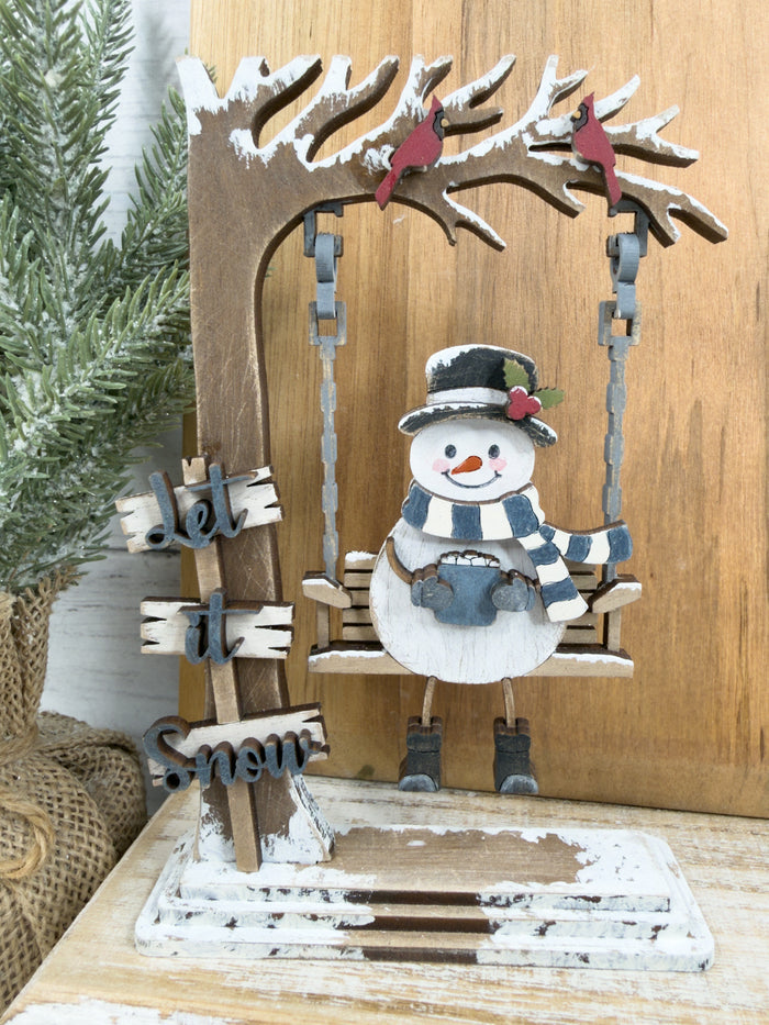 Swinging Snowman DIY Kit
