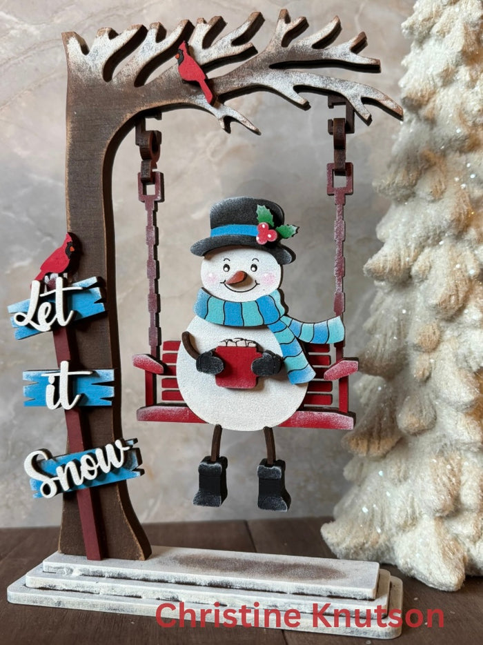 Swinging Snowman DIY Kit