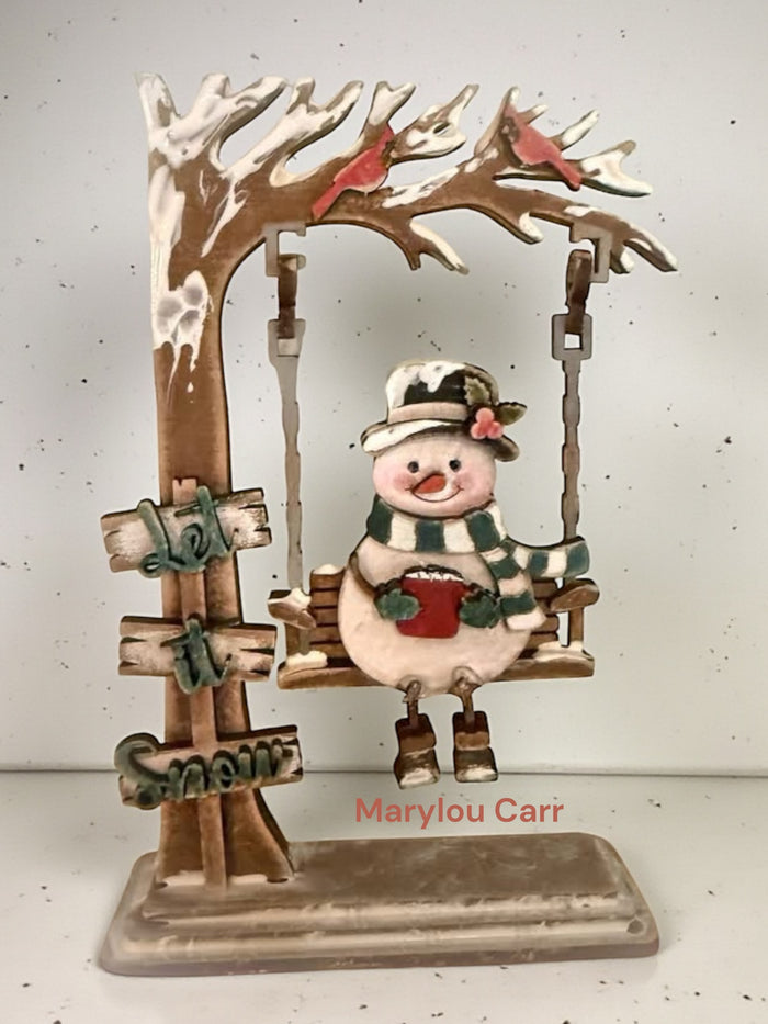 Swinging Snowman DIY Kit