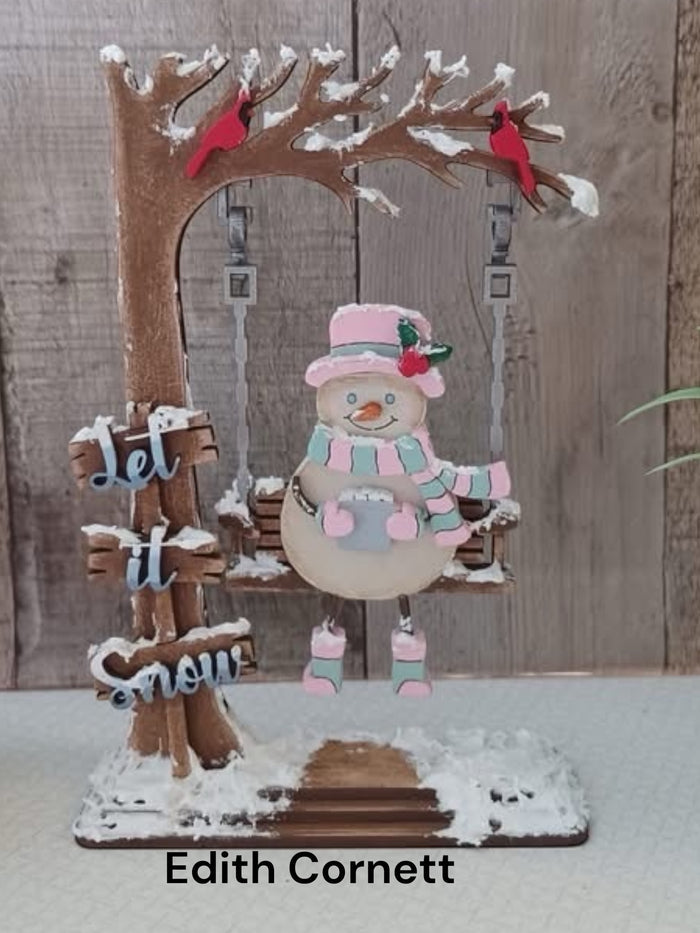 Swinging Snowman DIY Kit