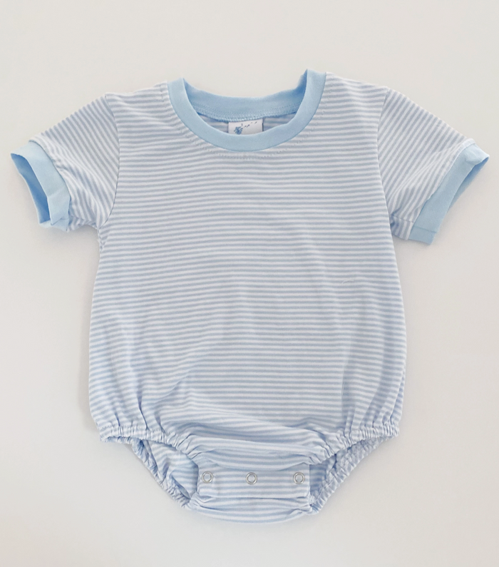 T-Shirt Bubble - Blue Stripe