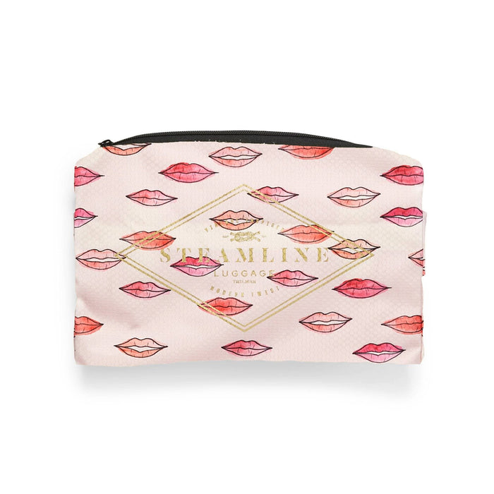 The Lip Print Protective Cover - Spinner Size Protective Cover Steamline Luggage