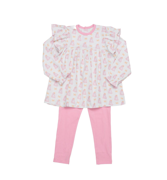 The Oaks Apparel Co. - Mary Reese Legging Set - Ghostly Pink