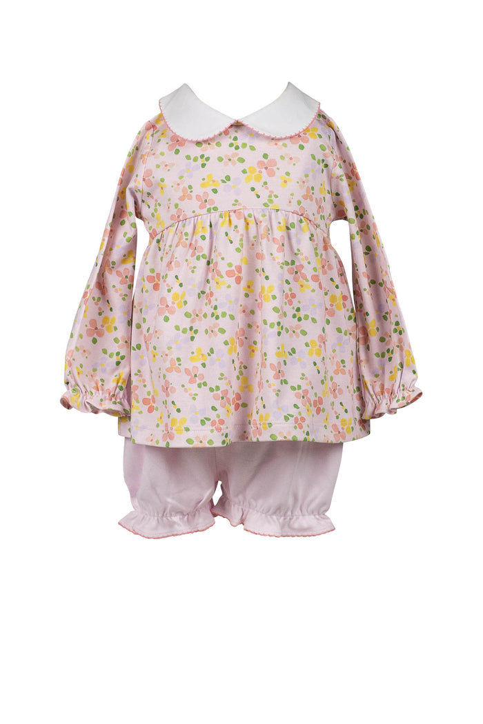 The Proper Peony - Betty Floral Bloomer Set