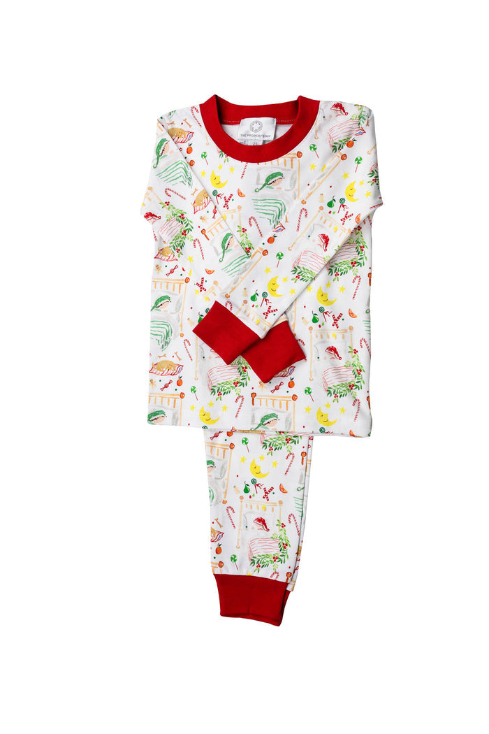 The Proper Peony - Sugarplum Pajama Set
